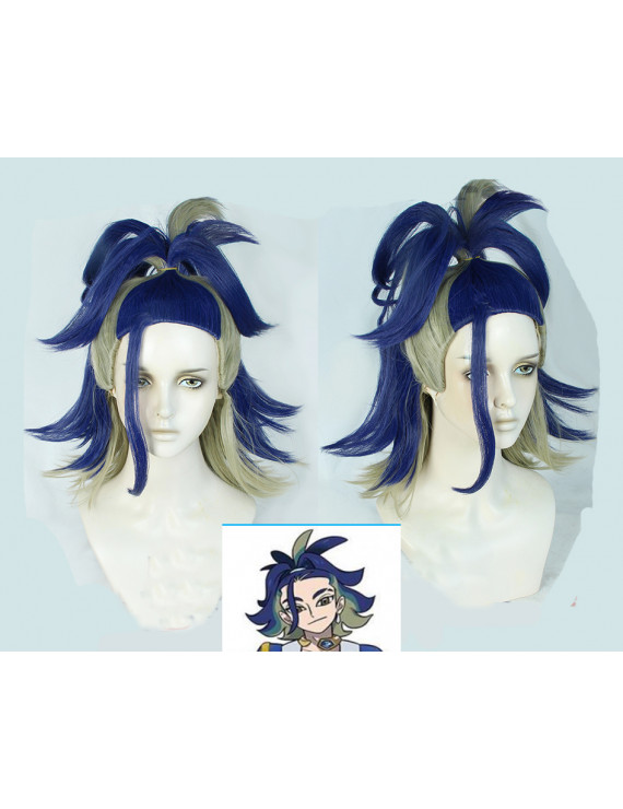 Pokemon Adaman Role Cosplay Wig