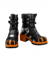 Vtuber Nijisanji Noctyx Alban Knox  PU Leather Cosplay Shoes Cosplay Boots
