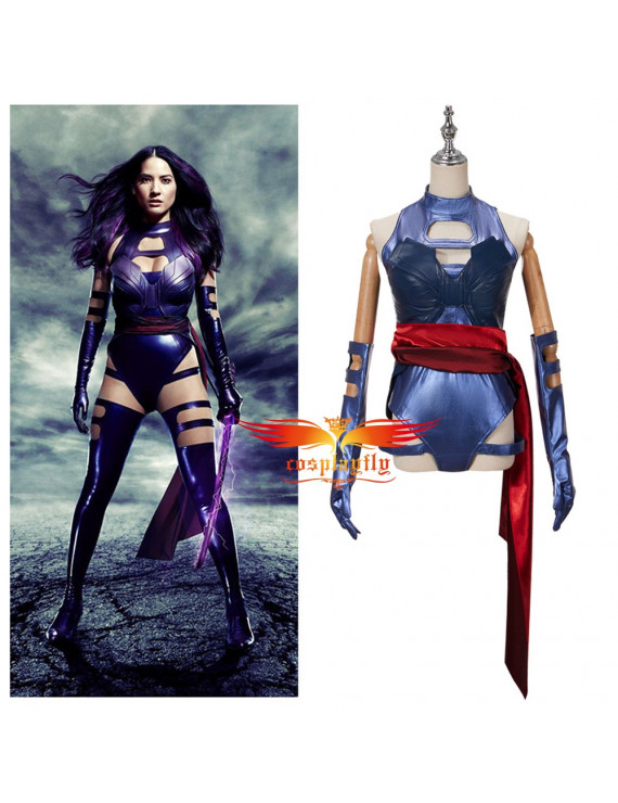 olivia munn psylocke X-Men psylocke suit cosplay costume Elizabeth betsy braddock