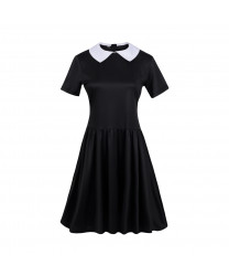 Wednesday Addams skirt Cosplay Costume Halloween dresses