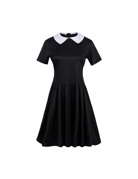 Wednesday Addams skirt Cosplay Costume Halloween dresses