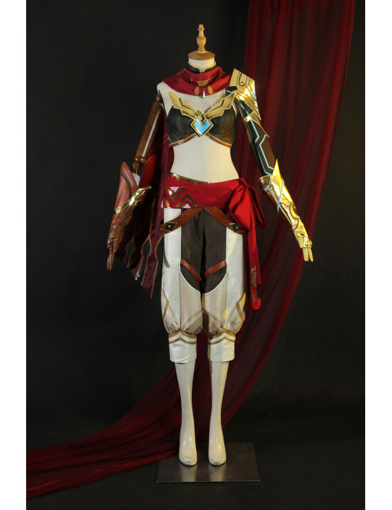 Genshin Impact Eremites Galehunter Polyester Game Cosplay Costume