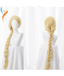 Tangled Princess Rapunzel Long Braid Anime Style Synthetic Cosplay Full Wig