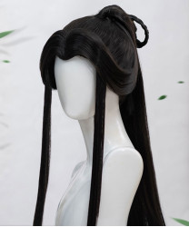 Tian Guan Ci Fu Xie Lian Cosplay Wig 100 cm