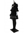 NieR Automata 2B Costume Black Polyester Cosplay Dress