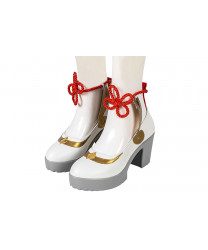 Genshin Impact Ganyu Game Female Cosplay Shoes