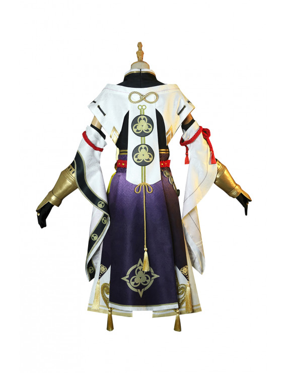 Genshin Impact Kujo Sara Hanfu Dress Cosplay Costume