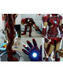 Iron Man full body silicone soft  base real wearable full body helmet mold