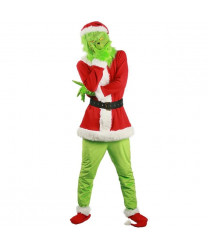 The Grinch Santa Suit Grinch Anime Cosplay Costumes