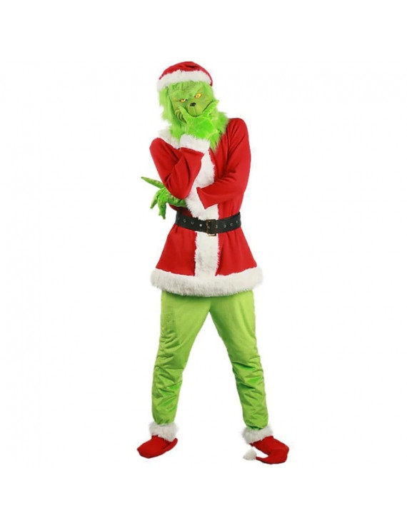 The Grinch Santa Suit Grinch Anime Cosplay Costumes