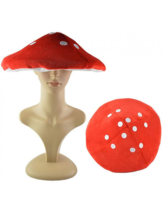 Red Mushroom Cosplay Hat