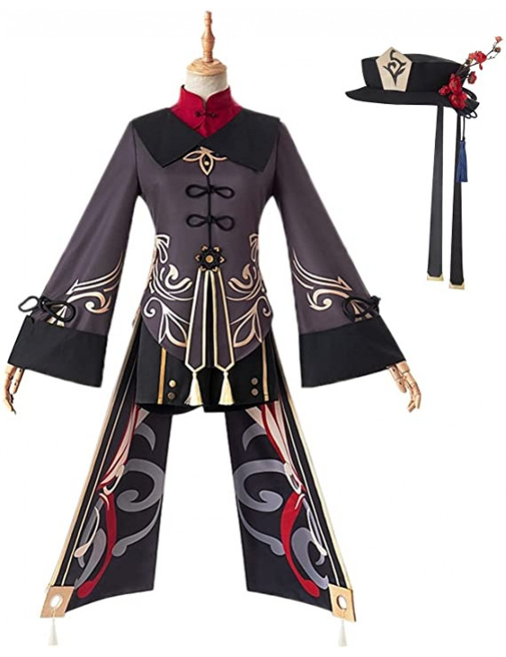 Genshin Impact Hutao Game Cosplay Costume