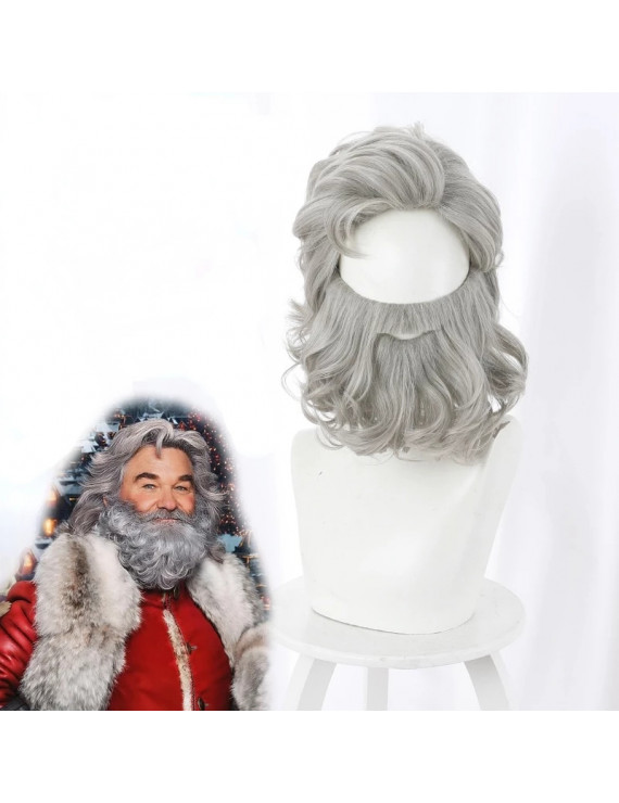 Christmas Gift Morematch Santa Claus Wig and Beard