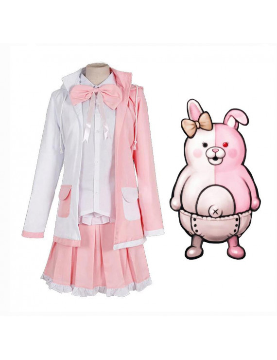 Danganronpa 2: Goodbye Despair Monomi Polyester Cosplay Costumes