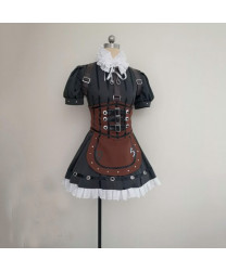 Alice Madness Returns Alice Steam Skirt Cosplay Costume