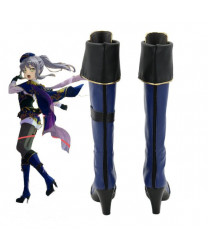 BanG Dream! Minato Yukina Blue Anime Cosplay Boots