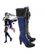 BanG Dream! Minato Yukina Blue Anime Cosplay Boots