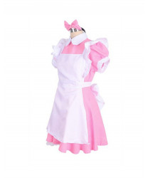 Lolita Lapel Maid Dress restaurant attendant uniform can be customized in color