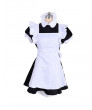 Lolita Lapel Maid Dress restaurant attendant uniform can be customized in color