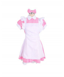 Lolita Lapel Maid Dress restaurant attendant uniform can be customized in color