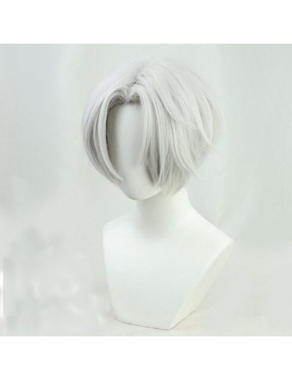 Tokyo Revengers Izana Kurokawa Grey Short Cosplay Wig