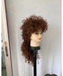 Encanto Pepa Madrigal Brown Short Curly Cosplay Wig