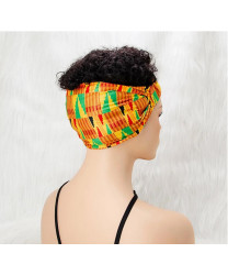 Headband Wigs Afro Kinky Curly 100% Real Virgin Human Hair Costume Wigs
