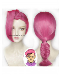  JoJo bizarre adventure Vinegar Doppio Cosplay Costume Wig + Wig Cap