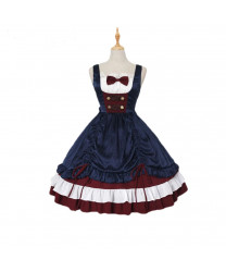 Customized Lolita White Snow Summer Version Sweet JSK Lolita Dress