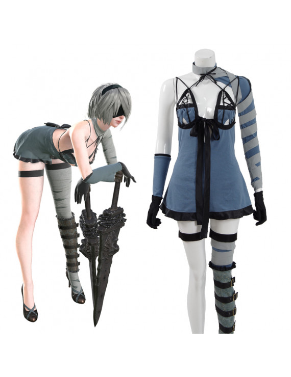 NieR:Automata 2B DLC YoRHa No. 2 Type B Cosplay Costume