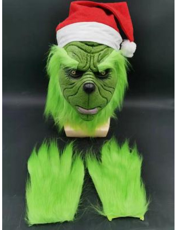 The Grinch How the Grinch Stole Christmas Christmas Head Mask
