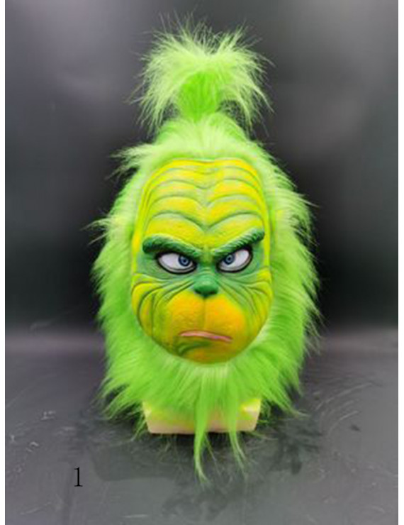 How the Grinch Stole Christmas Christmas Head Mask