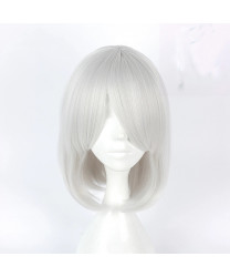 NieR Automata 9S YoRHa No 2 Type B Cosplay Wig 38 cm