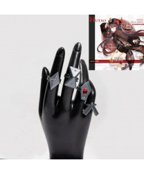 Cosplay Accessories for Genshin Impact HuTao Ring