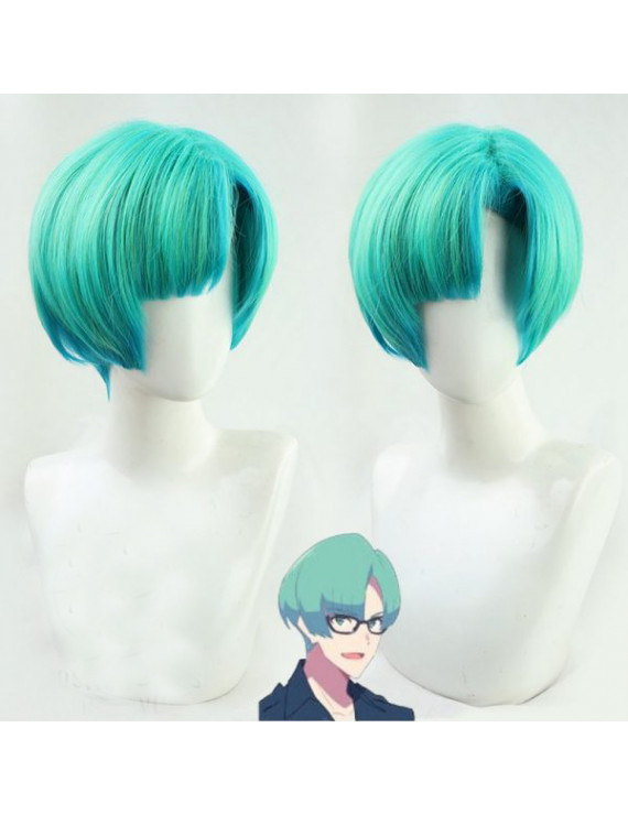 PROMARE Remi Puguna Short Straight Cosplay Wig + Wig Cap