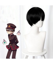 Toilet bound Hanako kun Hanako kun Short Black Anime Styled Cosplay Wig