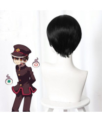 Toilet bound Hanako kun Hanako kun Short Black Anime Styled Cosplay Wig