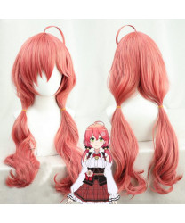 YouTuber VTuber virtual Sakura Miko Cosplay Wig + Wig Cap