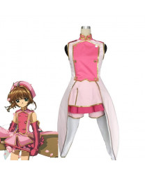 Cardcaptor Sakura Kinomoto Sakura Blue Halloween Cosplay Costume