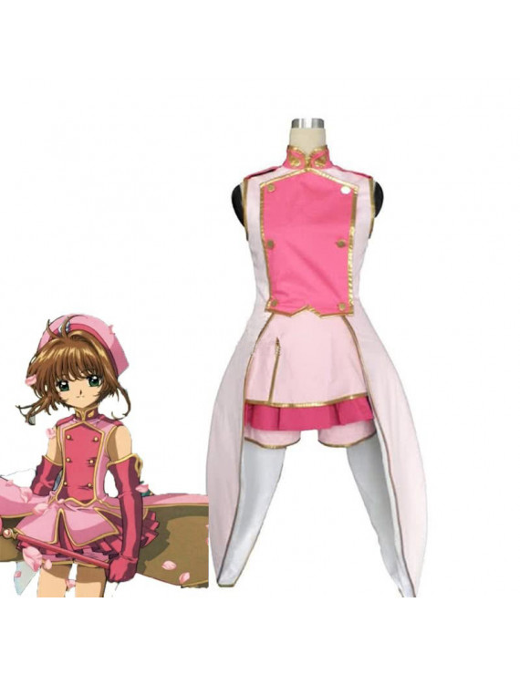 Cardcaptor Sakura Kinomoto Sakura Blue Halloween Cosplay Costume