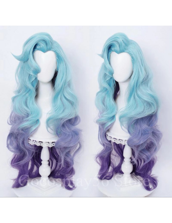 Purple Seraphine Wig Purple League of Legends LOL Styling Cosplay Wig