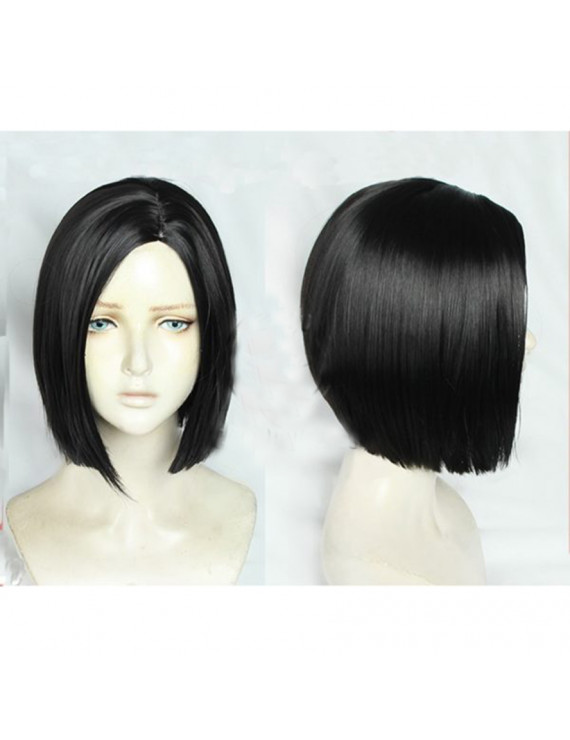 Valorant Viper Black Short Bob Game Cosplay Wig