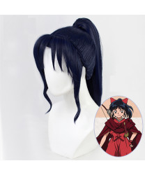 Yashahime Princess Half Demon Leaves Cosplay Wig 40 cm