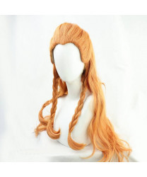 Genshin Impact Aloy Cosplay Wig + Wig Cap