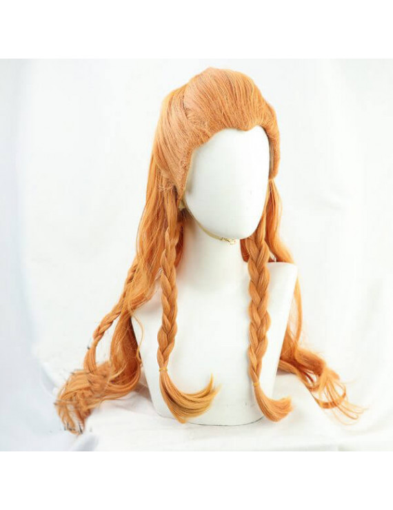 Genshin Impact Aloy Cosplay Wig + Wig Cap