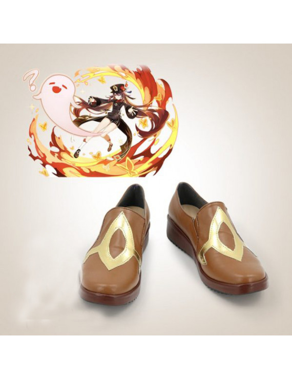 Customize Genshin Impact HuTao Cosplay Shoes