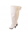 NieR:Automata 2B YoRHa No.2 Type B White PU Cosplay Boots