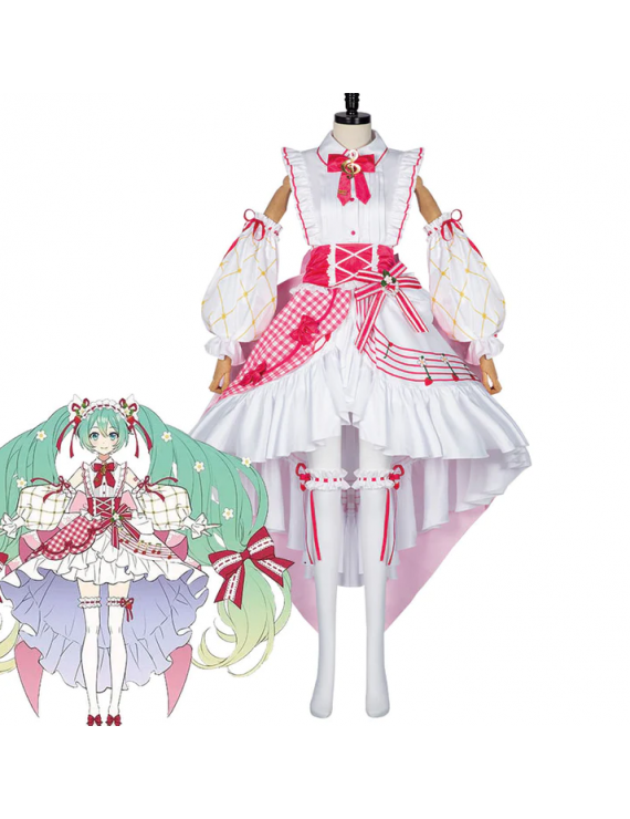 15th Anniversary Perfectly Replicating Vocaloid Hatsune Miku Cosplay Costume