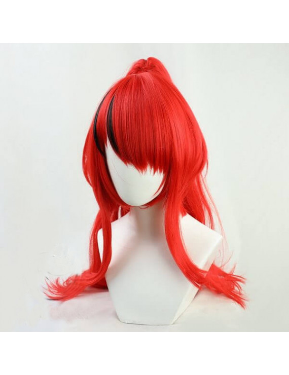 YouTuber VTuber Lain Paterson Red Cosplay Wig