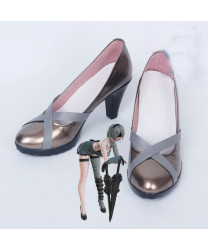 NieR Automata DLC YoRHa No 2 Type B 2B PU Cosplay Shoes